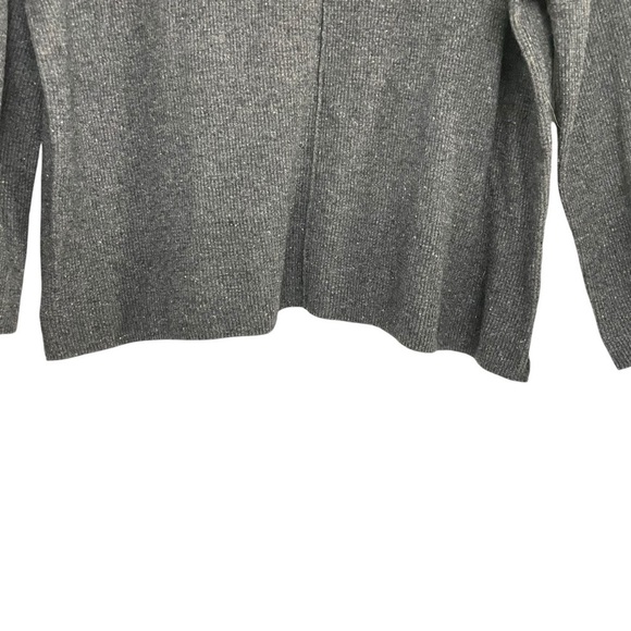 Madewell Grey Donegal Northroad Pullover Sweater size L - Picture 8 of 12